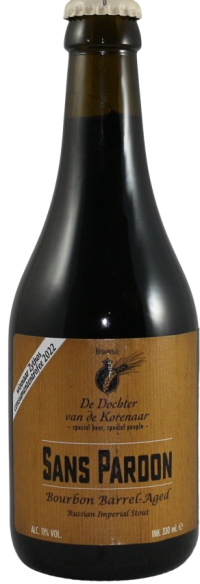 De Dochter van de Korenaar Sans Pardon Bourbon Barrel-Aged flesje van 33cl