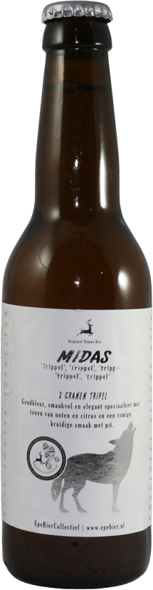 Epe Bier Collectief Midas Trippel flesje van 33cl