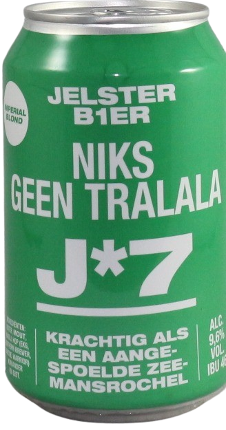 JELSTER NIKS GEEN TRALALA blikje van 33cl