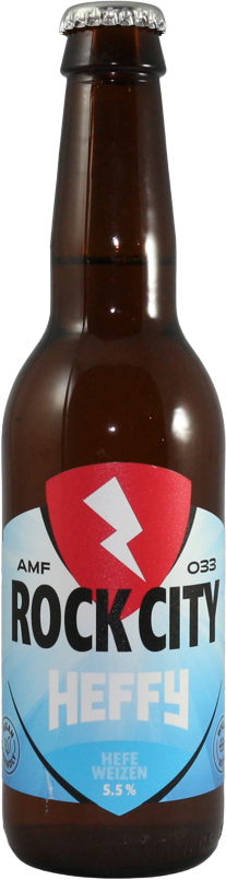 Rock City Heffy flesje van 33cl