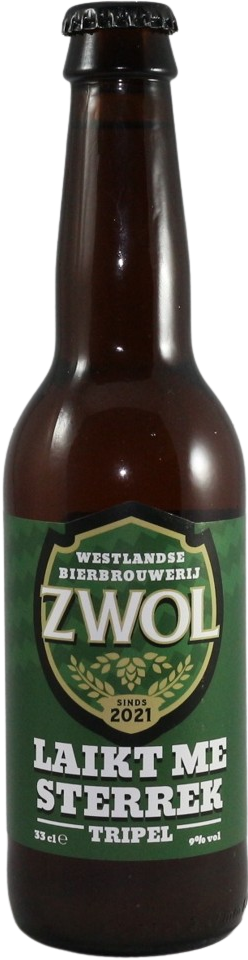 ZWOL Laikt Me Sterrek flesje van 33cl