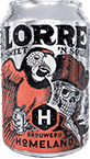 Homeland Lorre blikje van 33cl
