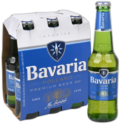 Bavaria Pils sixpack met flesjes van 33cl Bavaria Pils sixpack met flesjes van 33cl