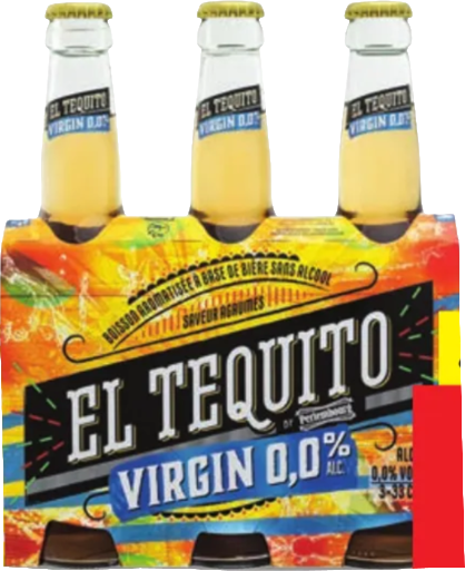 El Tequito alcoholvrij set met 3 flesjes van 33cl