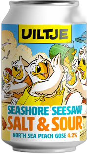Uiltje Seashore Seesaw Salt & Sour blikje van 33cl