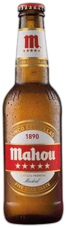 Mahou flesje van 33cl