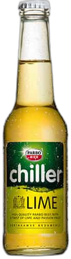 Parbo Chiller Lime flesje van 27,5cl
