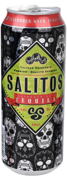 Salitos Tequila blik van 50cl