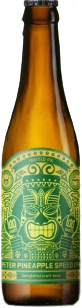 100 watt Peter Pineapple flesje van 33cl
