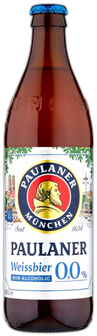 Paulaner Weissbier 0.0% fles van 50cl
