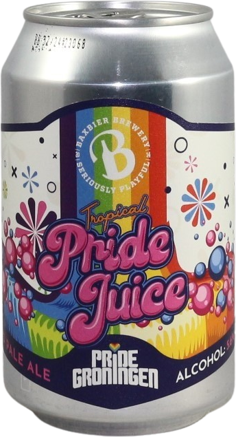 Baxbier Tropical Pride Juice blikje van 33cl
