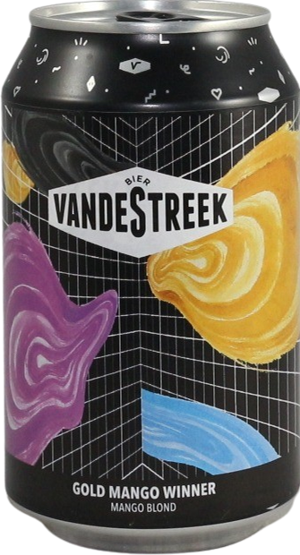 vandeStreek Gold Mango Winner blikje van 33cl