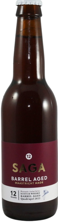 Zuyd Craft Saga 12 Barrel Aged flesje van 33cl