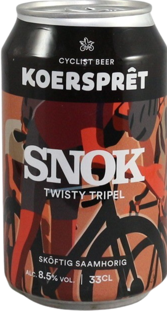 Koersprêt Snok blikje van 33cl