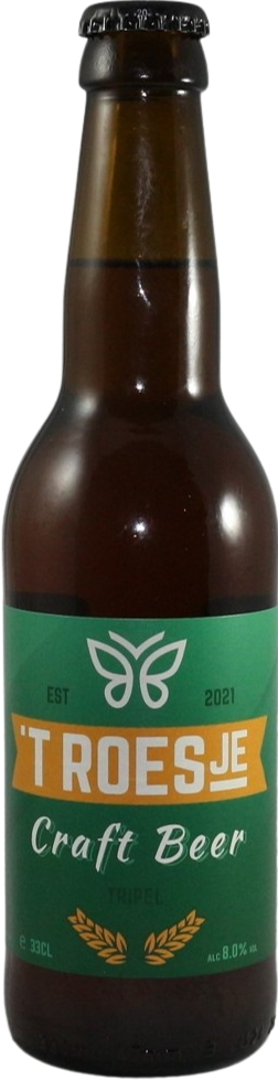 Roesje Tripel flesje van 33cl