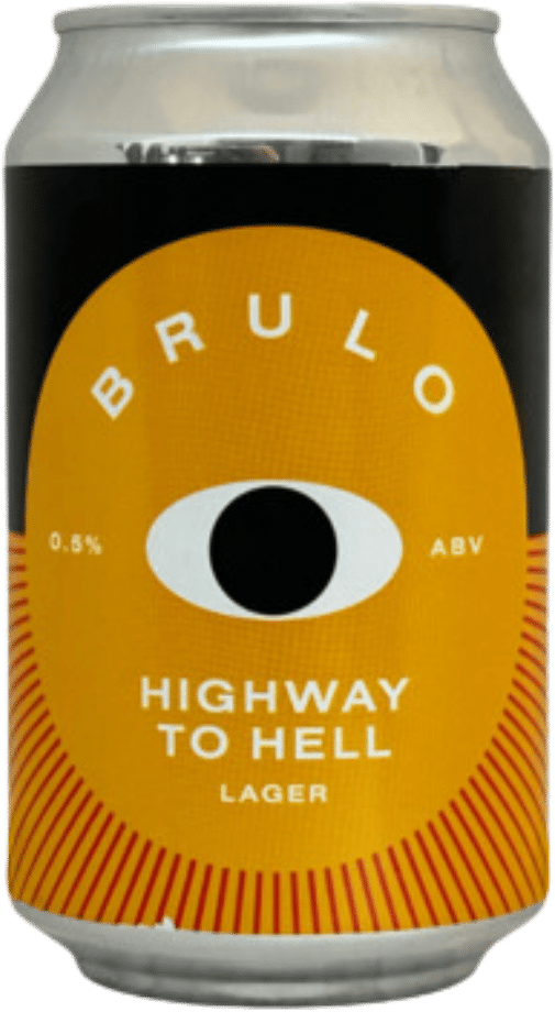 Brulo Highway To Hell blikje van 33cl