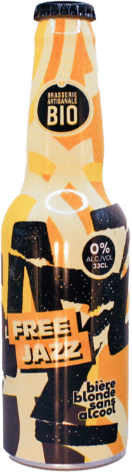 Kiss'wing Free Jazz Blond flesje van 33cl