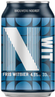 Noordt Wit blikje van 33cl