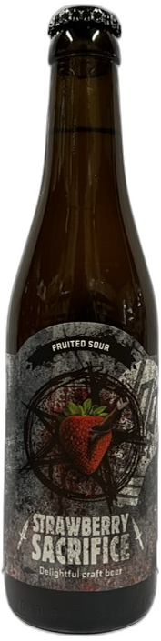 100 Watt Strawberry Sacrifice flesje van 33cl