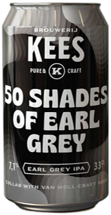 Kees 50 Shades Of Earl Grey blikje van 33cl