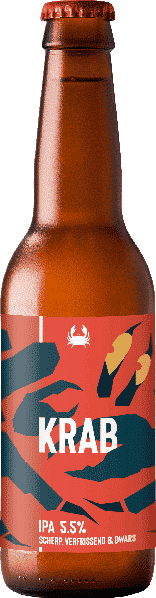 Krab Scheldebrouwerij fles Krab Scheldebrouwerij fles