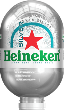 Heineken Silver - 8L BLADE vat Heineken Silver - 8L BLADE vat