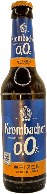Krombacher 0.0 Weizen flesje van 33cl