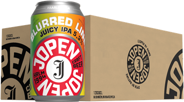Jopen Blurred Lines NEIPA doos met 12 blikjes van 33cl