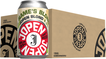 Jopen Bio Blond doos met 12 blikjes van 33cl