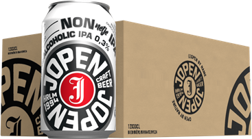 Jopen Non IPA doos met 12 blikjes van 33cl