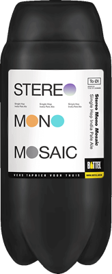 To Øl Stereo Mono Mosaic Torp van 2 liter