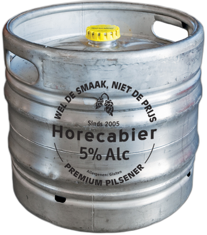Horecabier Goud fust van 30 liter Horecabier Goud fust van 30 liter