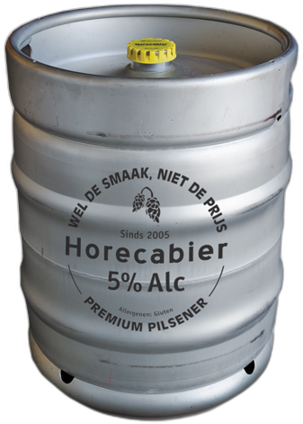 Horecabier Goud fust van 50L Horecabier Goud fust van 50L