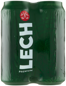 Lech Pils set met 4 blikken van 50cl Lech Pils set met 4 blikken van 50cl