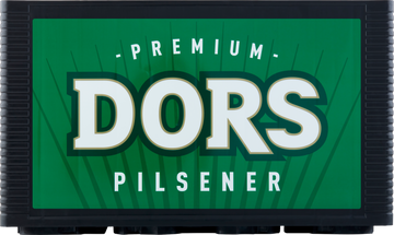 Dors Pilsener krat Dors Pilsener krat met 24 flesjes van 30cl