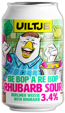Uiltje Be Bop A Re Bop Rhubarb Sour blikje van 33cl