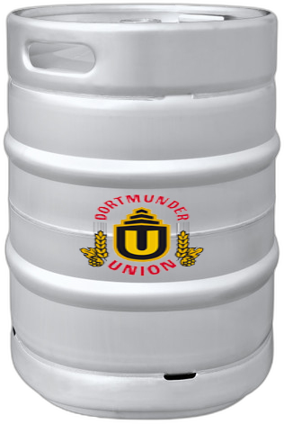 Dortmunder Union Export fust van 50 liter