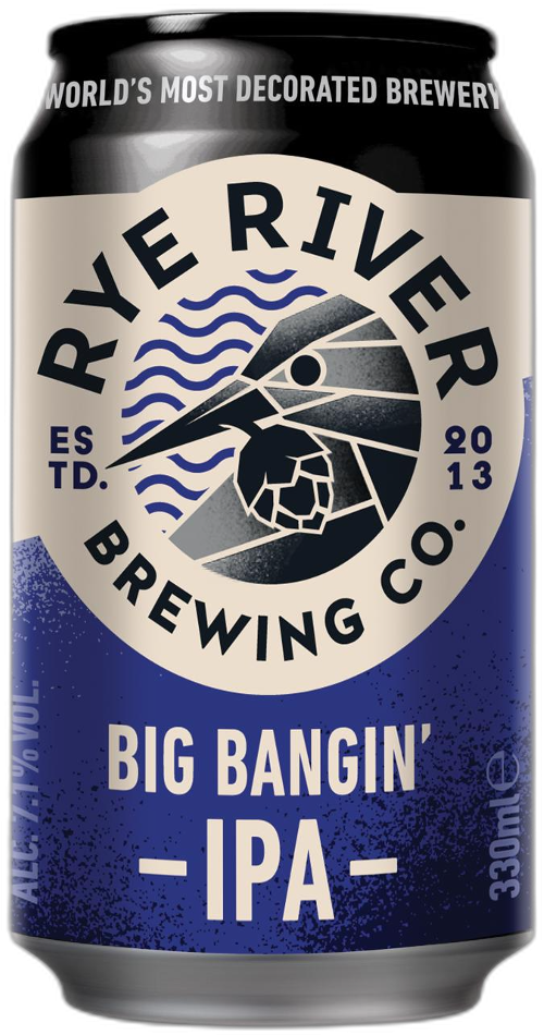 rye river big bangin ipa blikje van 33cl