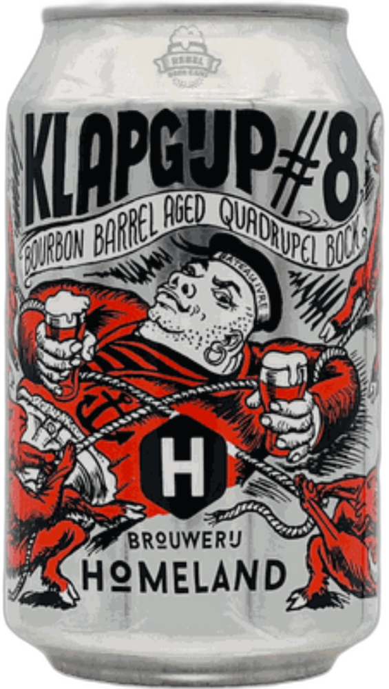 Homeland Klapgijp #8 blikje van 33cl