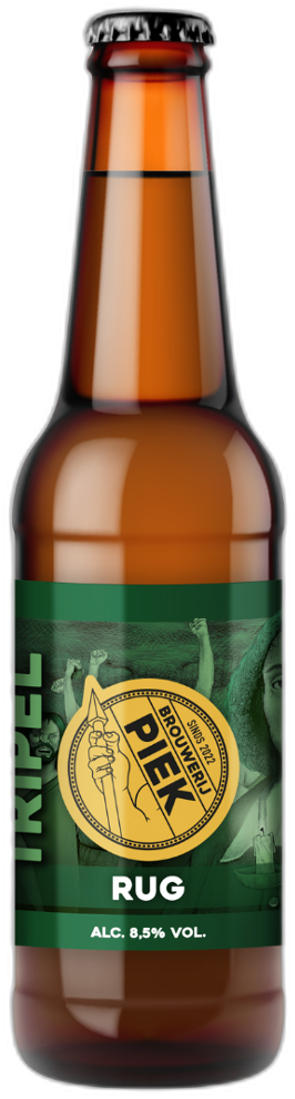 Piek Rug flesje van 33cl