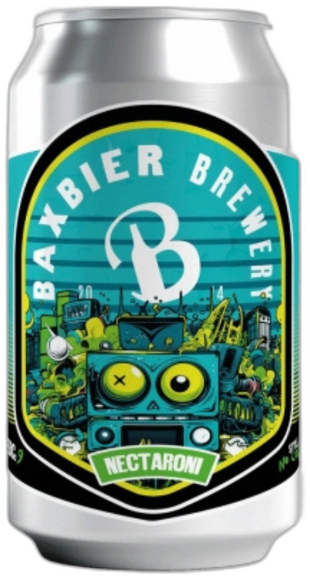 Baxbier Nectaroni blikje van 33cl