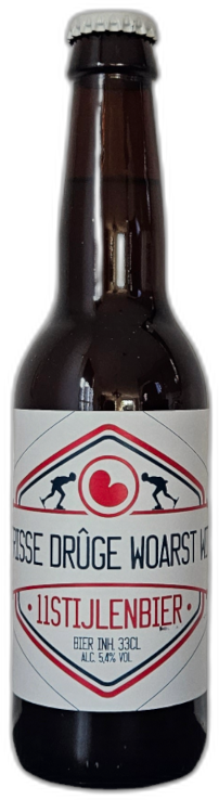 Frisse Drûge Woarst Wit flesje van 33cl