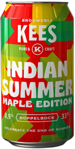 Kees Indian Summer Maple Edition blikje van 33cl Kees Indian Summer Maple Edition blikje van 33cl