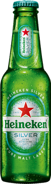 Heineken Silver flesje van 250ml Heineken Silver flesje van 250ml