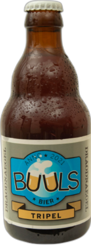Buuls Droadnaegel Tripel flesje van 33cl Buuls Droadnaegel Tripel flesje van 33cl
