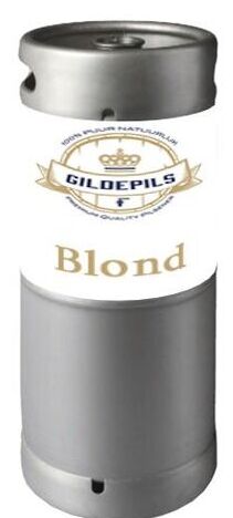 Gildepils Blond fust van 20 liter