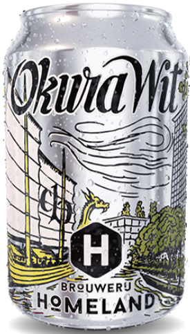 Homeland Okura Wit blikje van 33cl