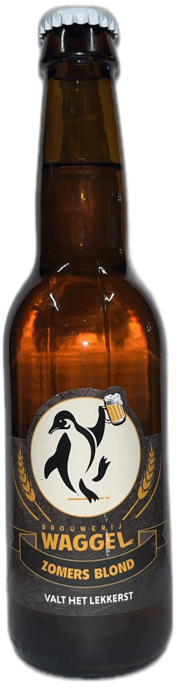 Waggel Zomers Blond flesje van 33cl