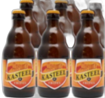 Kasteel triple set van 6 flesjes á 0,30 liter Kasteel triple set van 6 flesjes á 0,30 liter