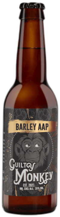 Guilty Monkey Barley Aap flesje van 33cl